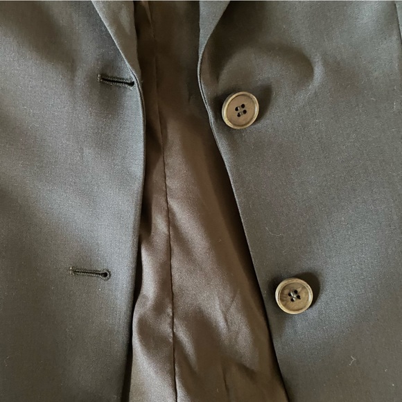 Theory Blazer in Forest Green - Picture 3 of 6